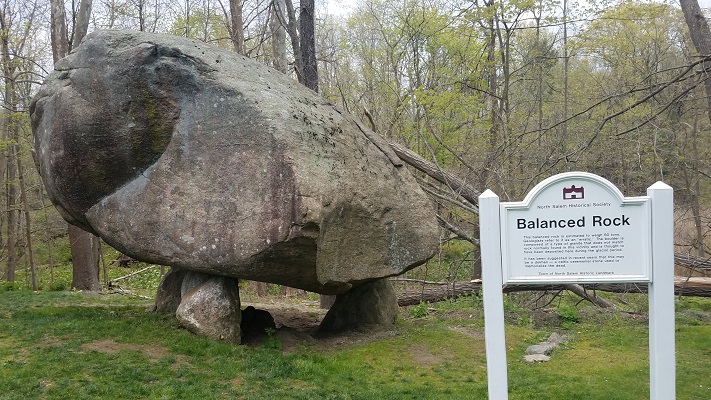 Balanced Rock, North Salem NY, by Walter van Roggen